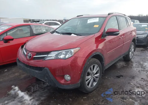 2013 Toyota Rav4 Limited from USA, damaged, VIN 2T3DFREV0DW114087